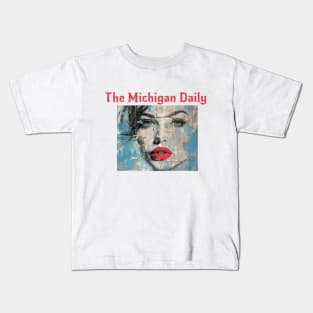 Michigan daily newspaper Kids T-Shirt